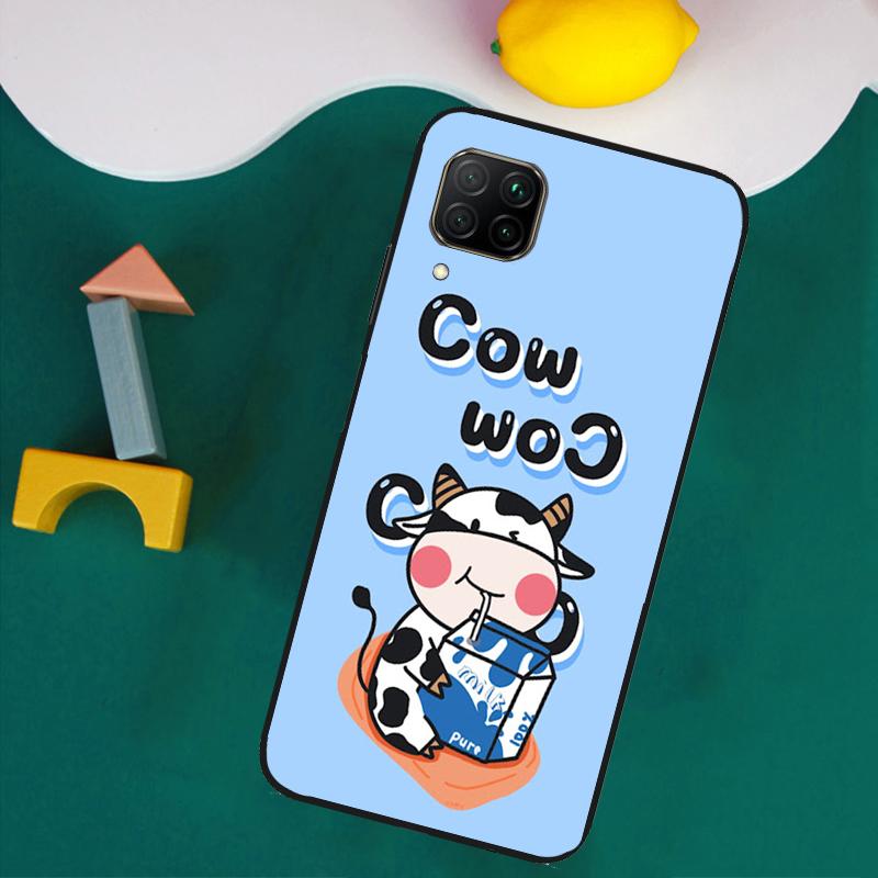 Роскошный чехол с принтом коровьей шкуры для Huawei Nova Y61 Y91 Y73 Y72 Y70 Y60 Y90 12s 12i 11i 8i 9 10 SE P30 P40 Lite P60 Pro