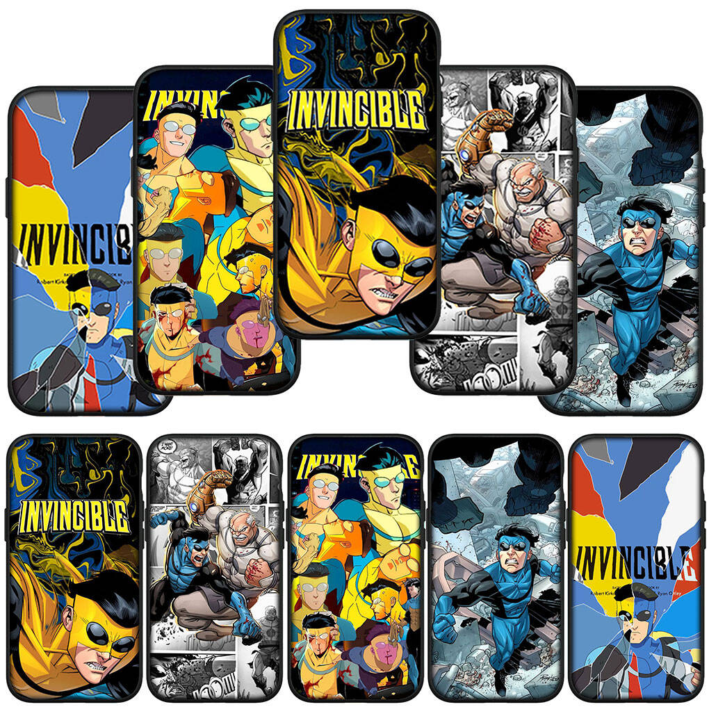 Phone Case for iPhone 17 16 15 Plus Huawei P30 P20 Lite Redmi Note 14 12 11 13 Pro Max OPPO A60 A80 A40 A18 A38 A54 Coque I-Invincibles Collage Cover