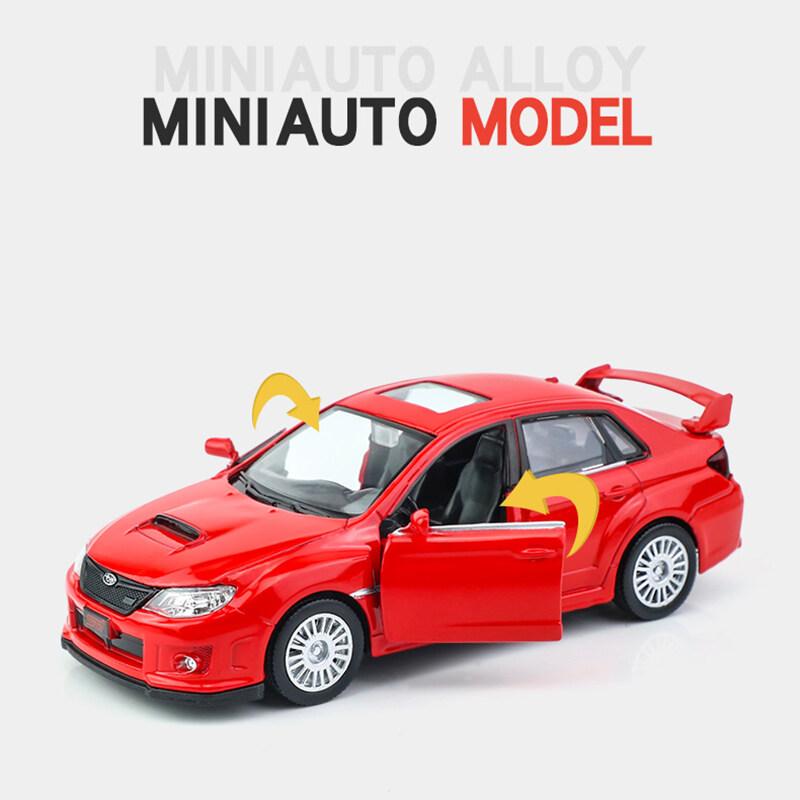 1/36 Subaru Impreza WRX STI литые под давлением модели автомобилей, игрушки для подарков, коллекции, украшения