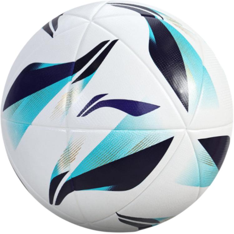 Li Ning Футбольный мяч Размер 5 ПУ Унисекс Черный Золотой LL_LFDV200-2