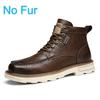 Мода 2025 Мужские ботинки на толстой подошве Кожаные Модные Нескользящие Мотоциклетные Ботильоны Британский стиль Удобные Универсальные Деловые туфли