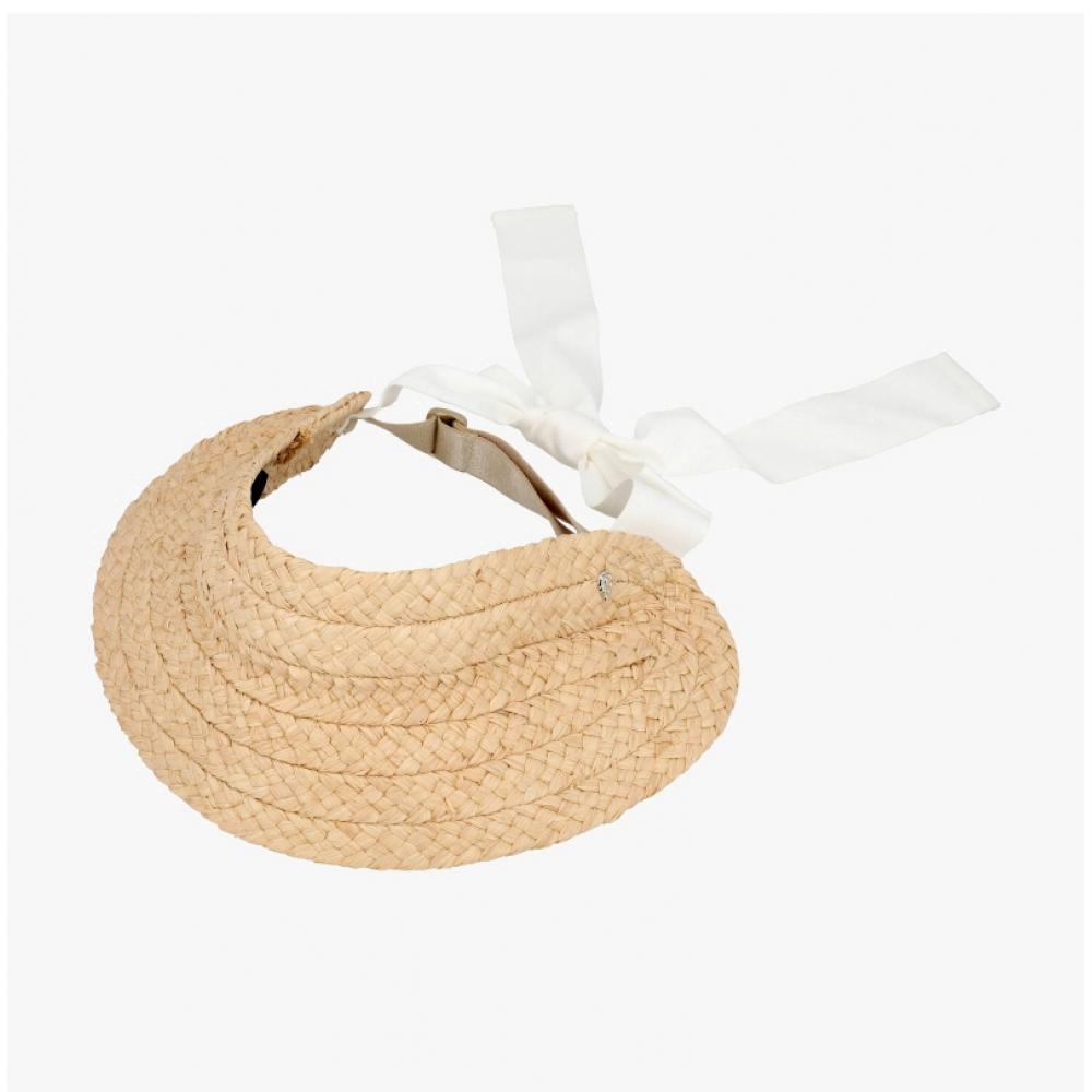 Хелен Камински Натуральный Кремовый Солнцезащитный Колпак Шляпа51984 Nacr