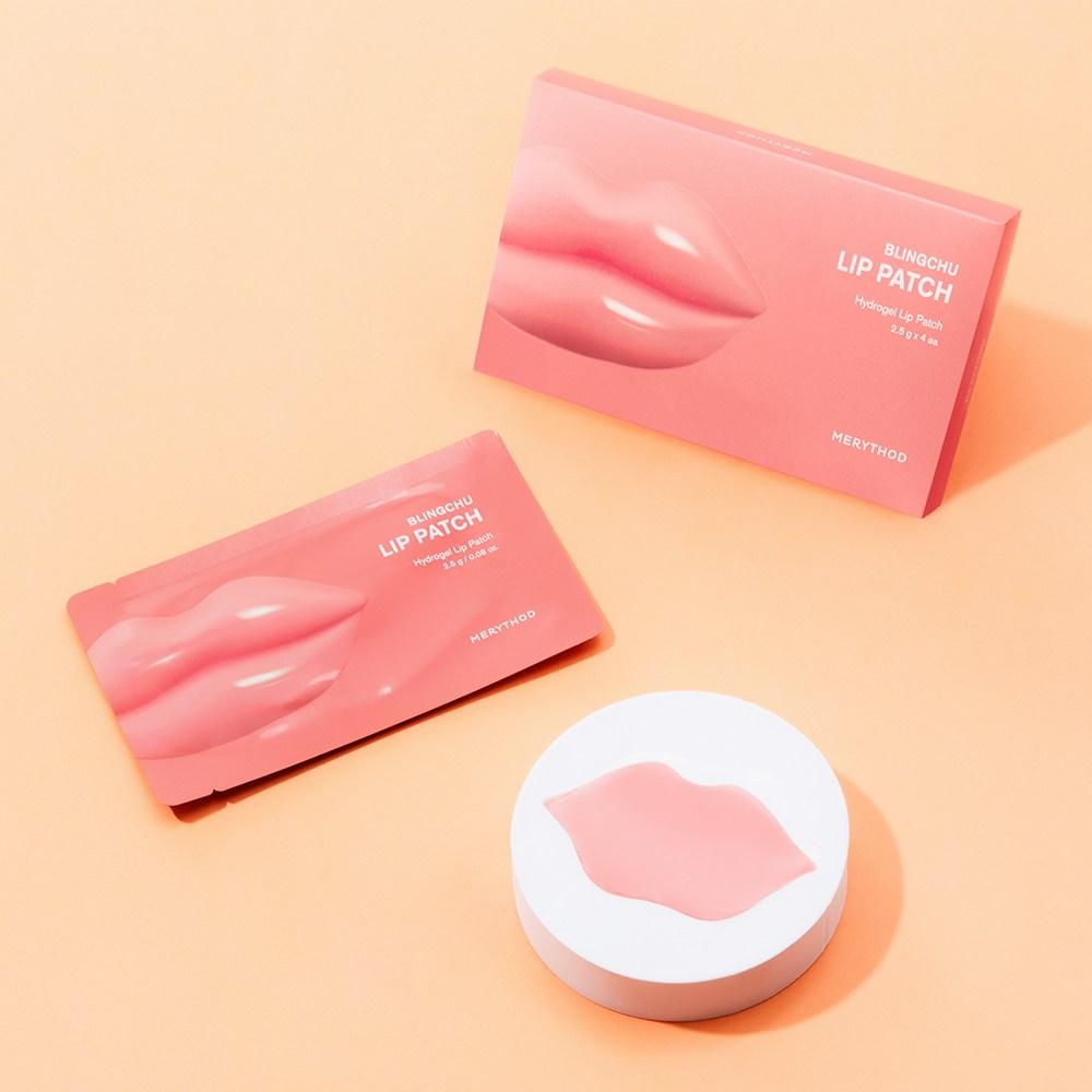 Merythod Bling Chew Lip Patch 2.5g, 4 Packs, 1 Piece