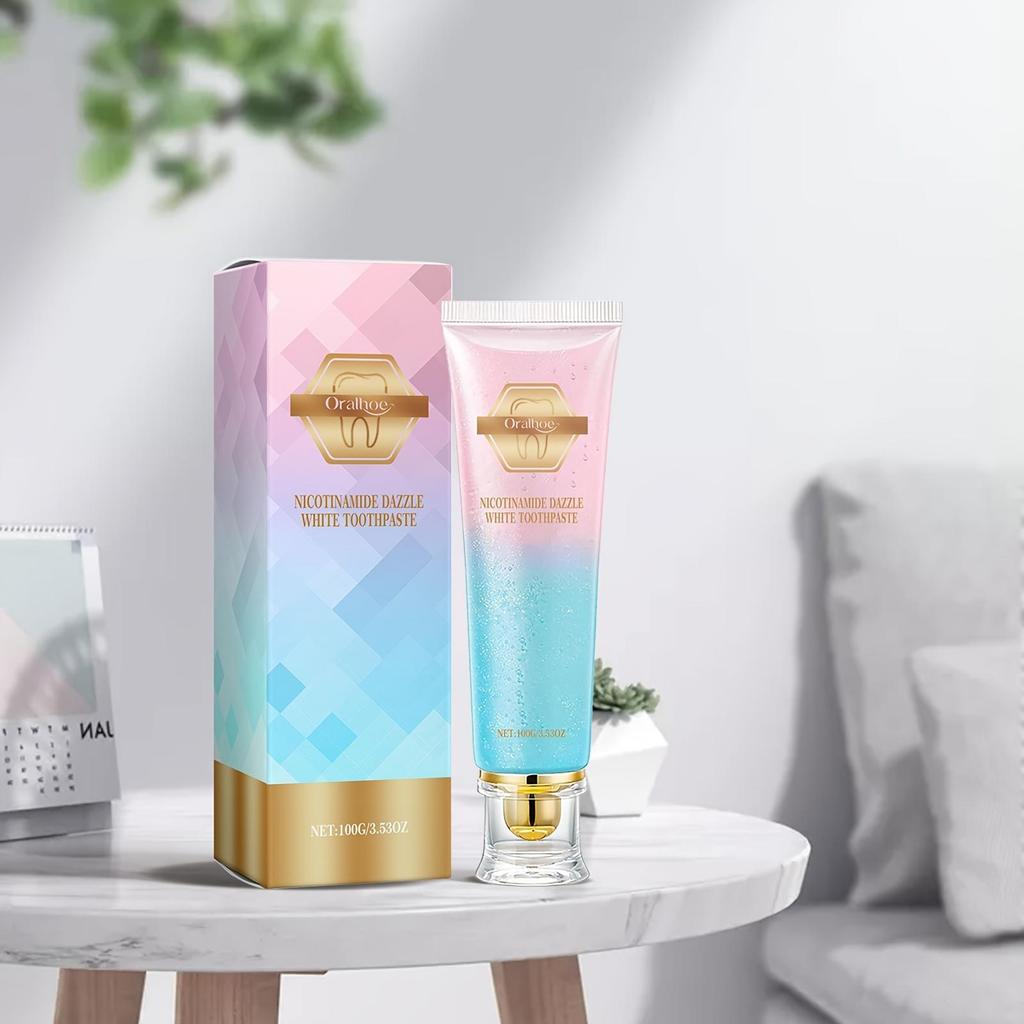 Mint Nicotinamide Toothpaste Fights Bad Breath Removes Stains Protects Teeth Oral Care Fresh Breath Whitening