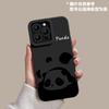 Чехол для мобильного телефона Panda Apple 17promax 16 новый 15 милый 14 для пары 11 силиконовый всесторонний противоударный защитный чехол