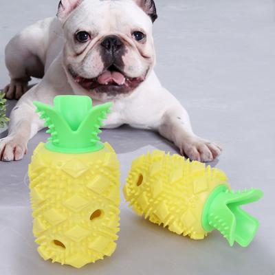 Pineapple-shaped Interactive Dog Toy, Bite-resistant, for Chewing and Training, Ideal for Small Dogs