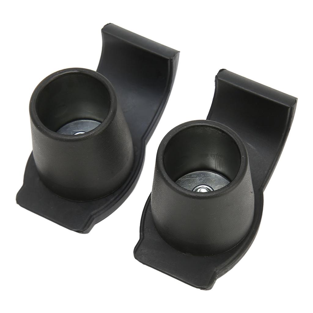 1 Pair Walker Ski Glides Rubber Safety Moving Prevent Slip Coaster Skis 33mm Outer Diameter