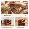 Mao King Little Prince Vintage Wooden Portable Bluetooth Speaker