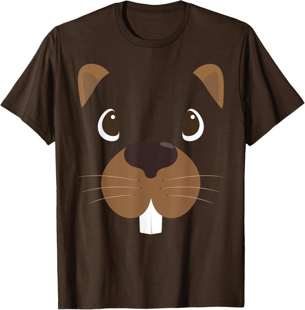 Funny Punxsutawney Phil Groundhog Face Happy Unisex T-Shirt