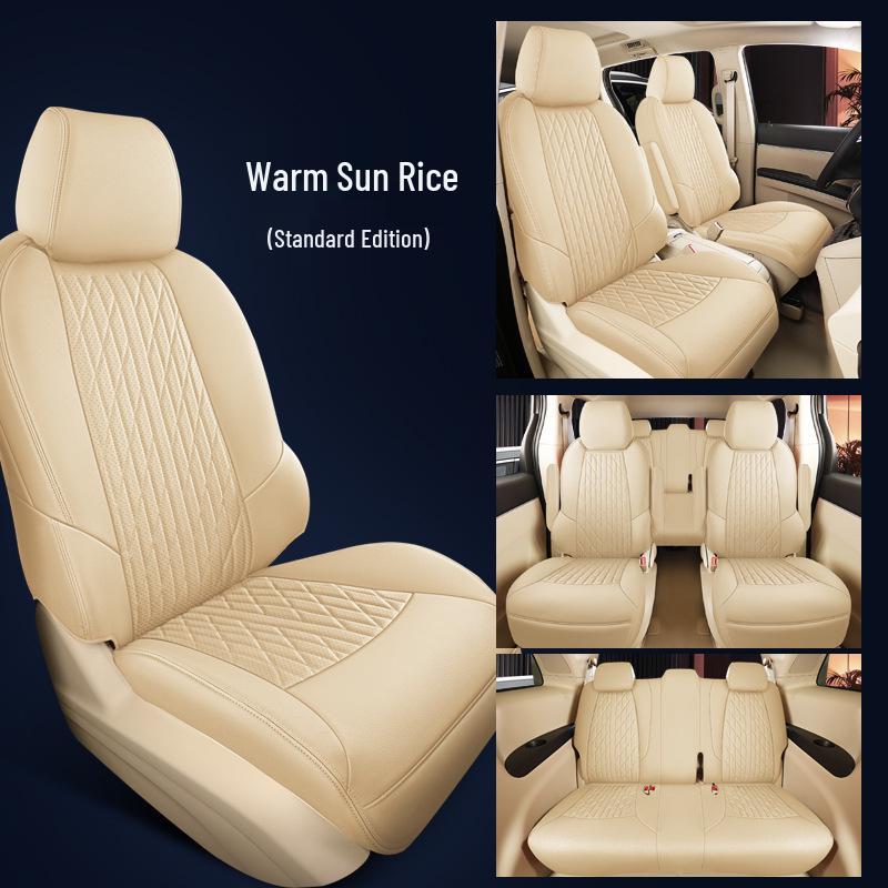 Buick Landzun GL8 Seven-Seat Leather Car Seat Cushion - All-Season Upholstery