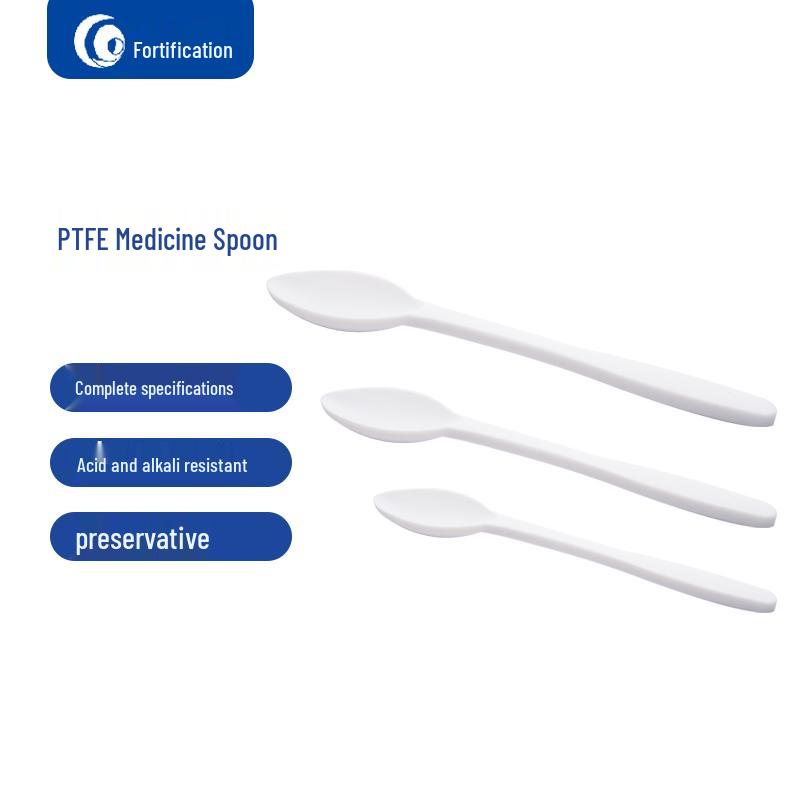 Лабораторная ложка для отбора проб с круглой головкой из ПТФЭ