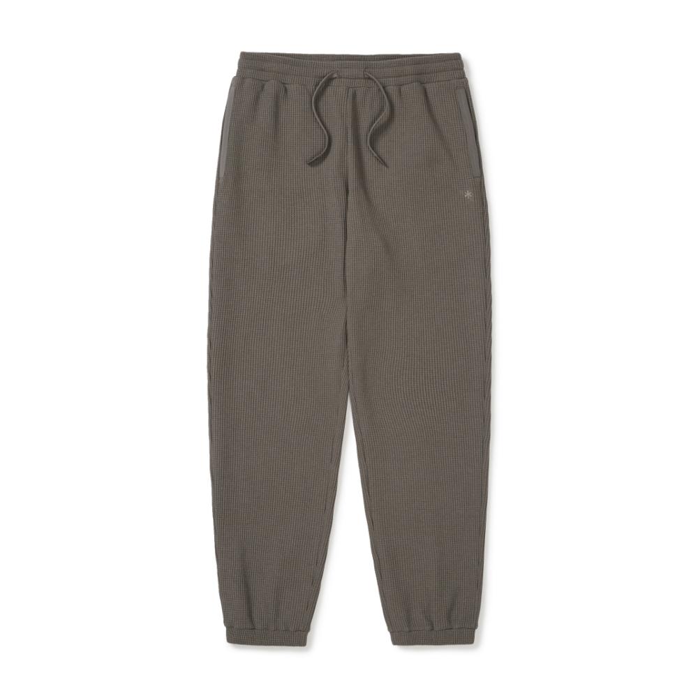 [Snowpeak] Delta Peak Waffle Jogger Pants Dark Khaki (S25FMTFP16)