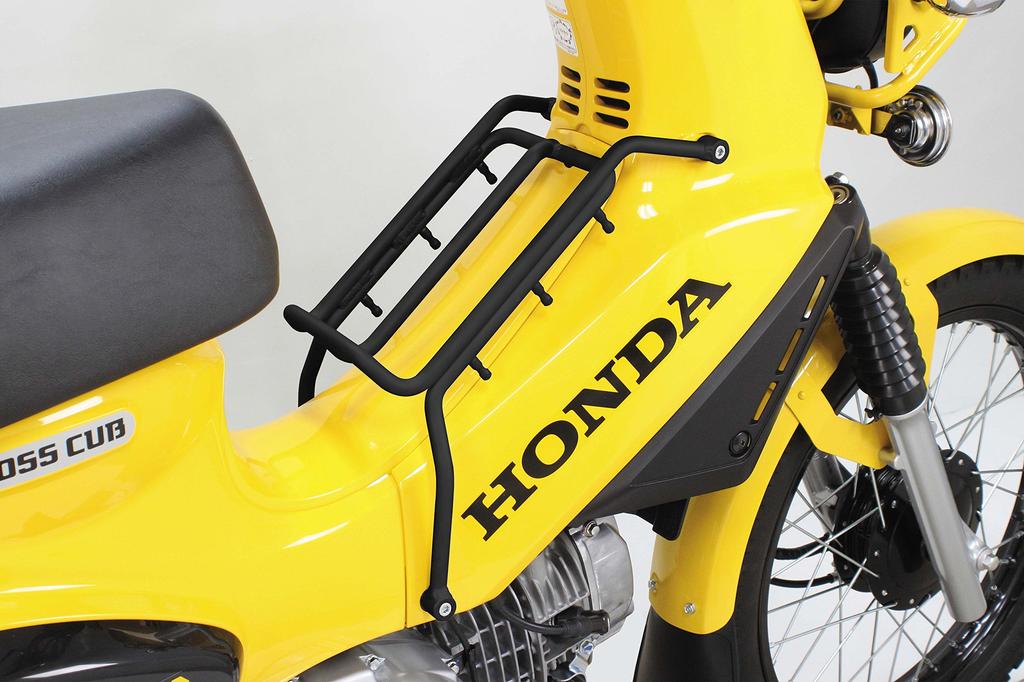 Специальные детали Takegawa Алюминиевый центральный багажник для Cross Cub Комплект, Черный, 50/110 (АА06/JA45) 09-11-0103