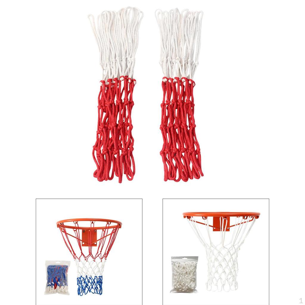 Баскетбольная сетка, сменное кольцо, простая установка, стандартная рама, для использования в помещении и на открытом воздухе