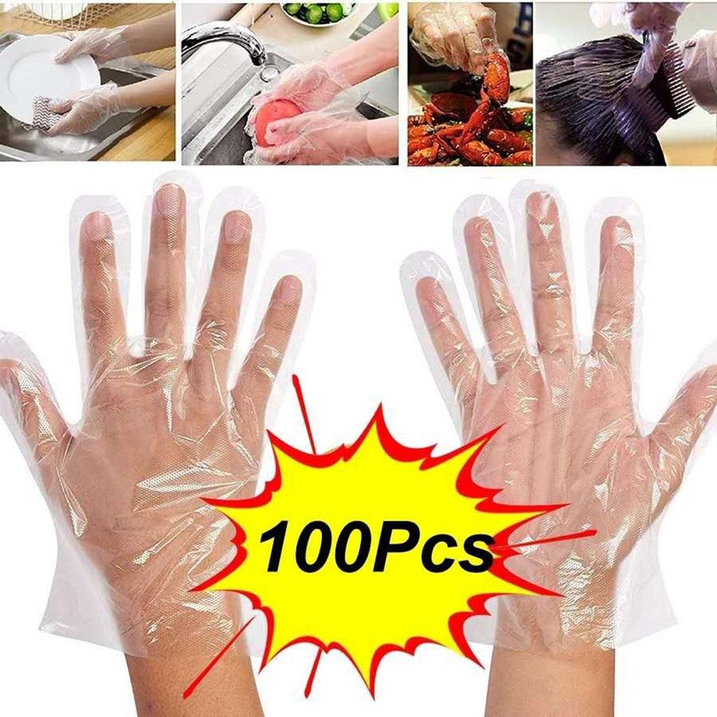 Non-sterile Gloves Non-sticking Oil-resistant 100 Pieces