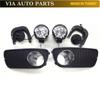 6 Piece Fog Light and Housing Set for Albea Palio 2005-2013 OEM 51703147 51715992 46823269.