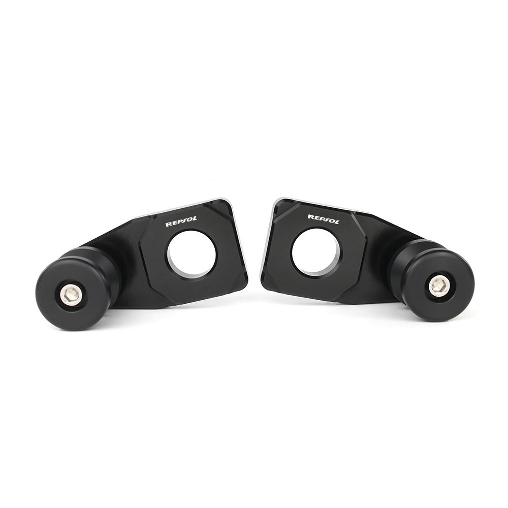 Swingarm Slider Spools Stand Bobbins Fit For CB650F CB650R CBR650F CBR650R CRF1000L Africa Twin ADV Cotton Reels (Offset)