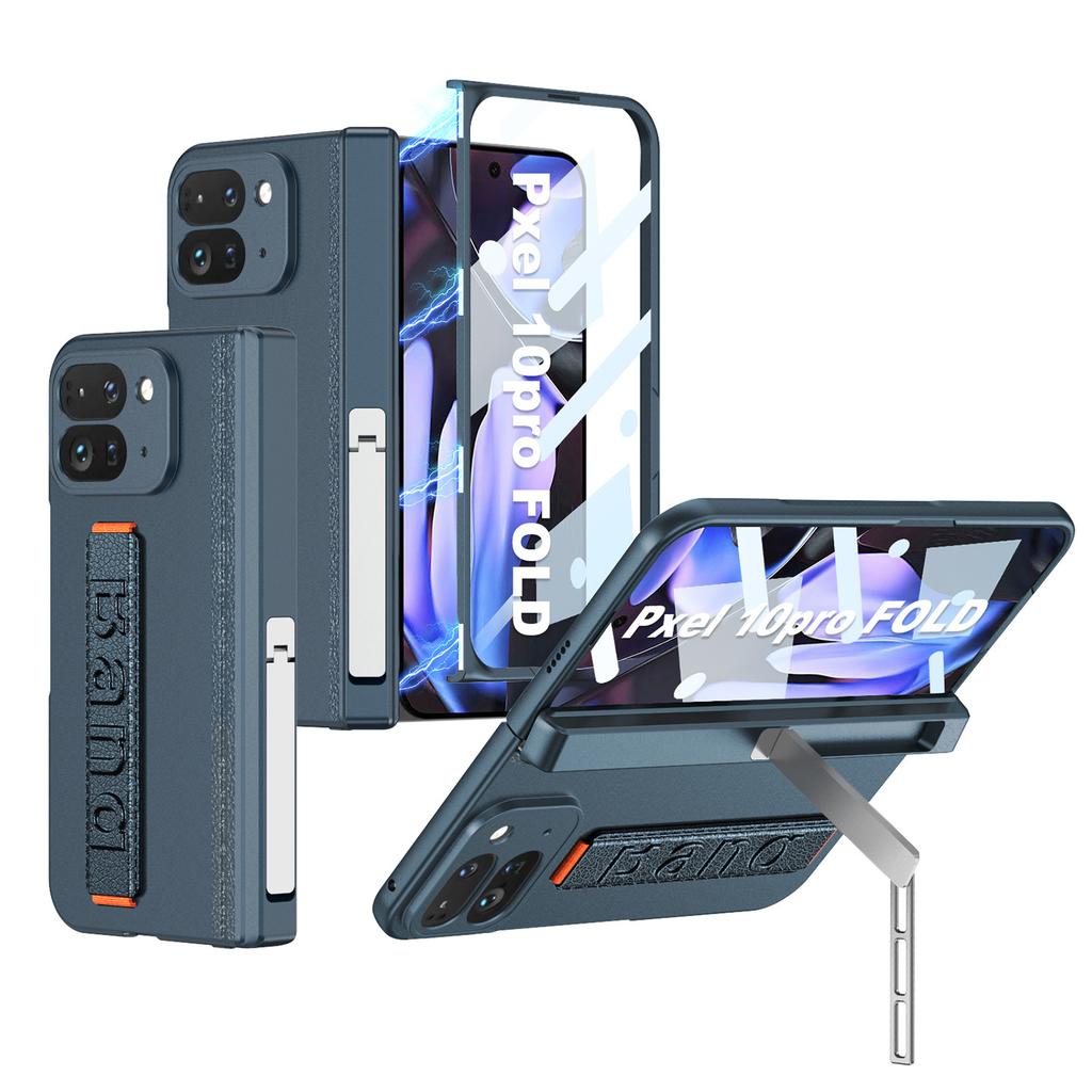 Google 10Pro Folding Mobile Phone Case Magnetic Hinge Bracket Business Card Pixel10Pro Card Bag