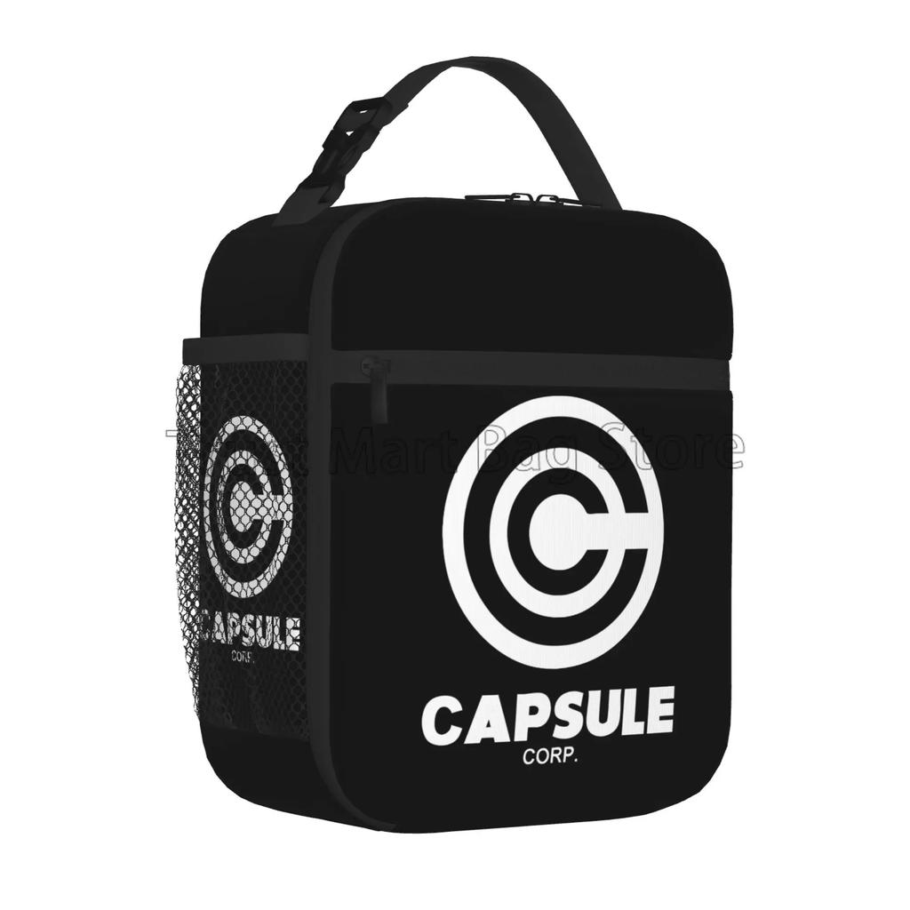 Крутая сумка-ланчбокс Z Capsule II Corp Dragon с термоизоляцией, герметичная сумка-тоут для бенто для взрослых, мальчиков, девочек, многоразовая, термосумка для обеда