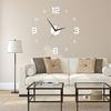 Luminous Arabic Numerals Clock Modern Design Battery Powered Silent Decorative 3D DIY Wall Clock for Living Room