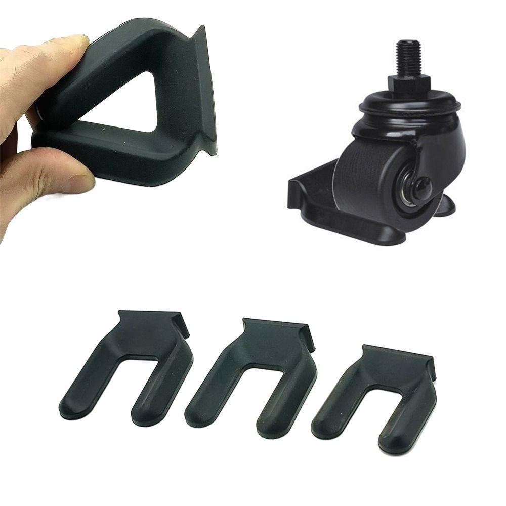 Универсальный стопор для колеса стула, нескользящая антивибрационная накладка, мебельные ролики, чашки для офиса и дома