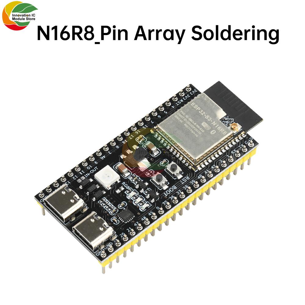 ESP32-S3 2,4 ГГц WiFi Bluetooth Модуль ESP32-S3-N16R8 N8R2 Плата разработки CORE Плата Тип-C ESP32 S3