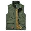 Winter Men Warm Many Pockets Autumn Male Casual Multi Pocket Waistcoat Sleeveless Jacket 