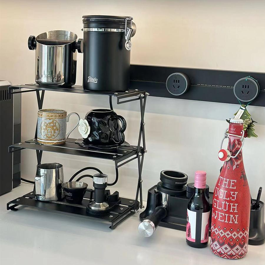 Складная стойка для хранения настольных ПК для кемпинга на открытом воздухе