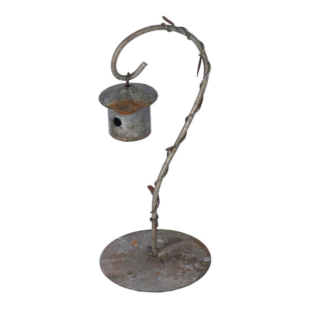 1:12 1:Миниатюрная модель птичника в масштабе 6, алюминий, античная отделка, симуляция кукольного домика