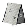 Chanel [24B Новый продукт] Простой шарф с логотипом Double C, подчеркивающий индивидуальность, женский стиль