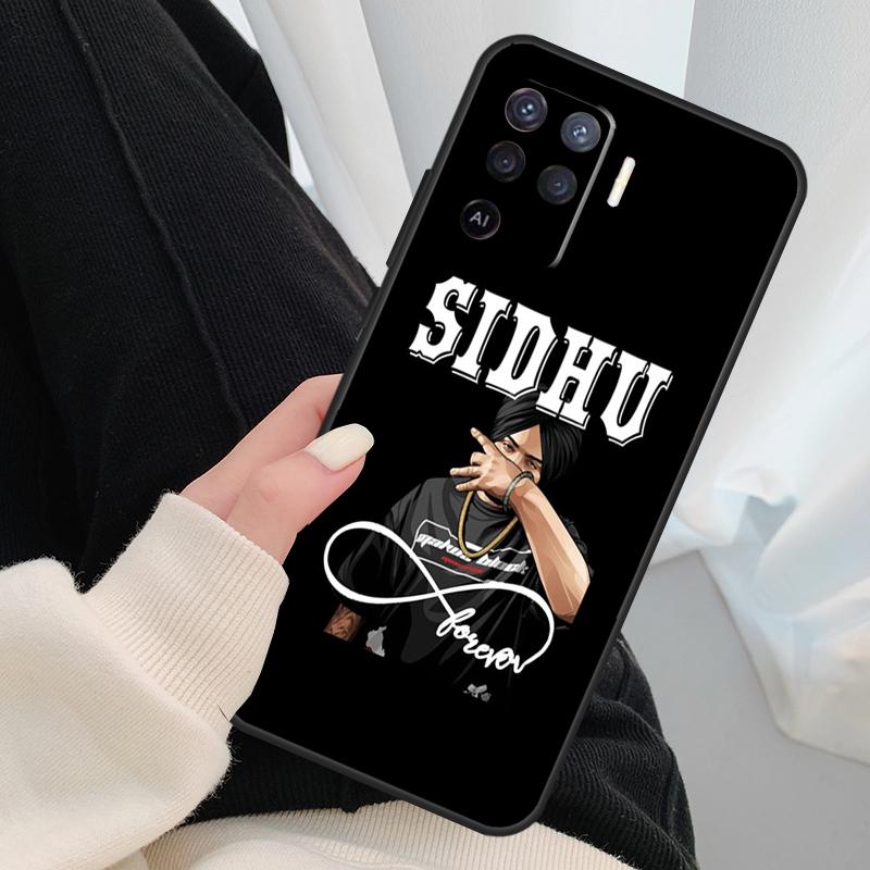 Indian Rapper Sidhu Moose Wala Case For Oppo A54 A74 A94 A18 A57 A17 A77 A38 A58 A78 A98 A80 A60 A40 A96 A76 A16 A15 A5 Pro