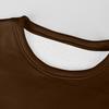 Men's Round Neck Fleece-Lined Thick Solid Color Sweatshirt