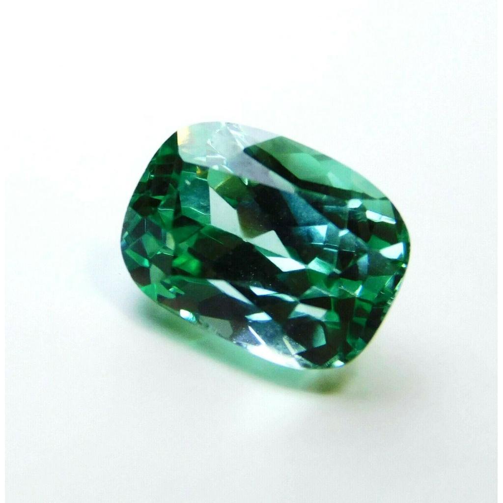5 Ct Natural Grandidierite Loose Gemstone Green Cushion Shape