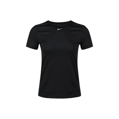 Pro Mesh Dri-Fit Slim-Fit дышащая быстросохнущая тренировочная футболка с короткими рукавами женские топы черные AO9952-010