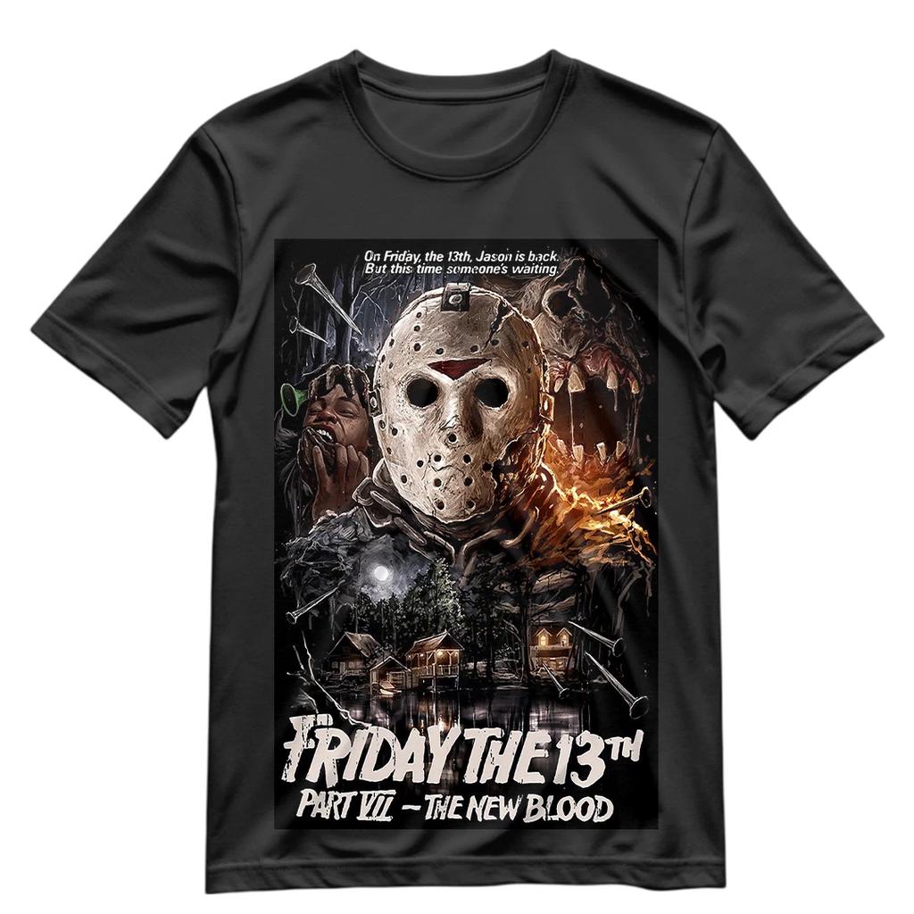 Friday the 13th Part VII T-Shirt Jason Voorhees Shirt S-3XL Friday Tee