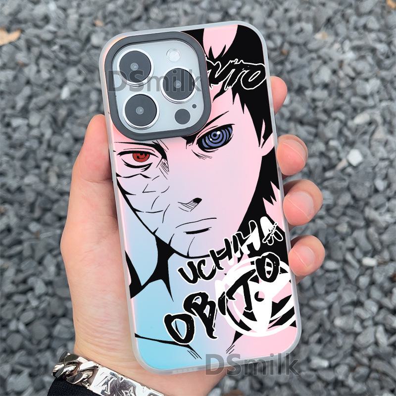 Цветной лазерный чехол Ninja для iPhone 15 Pro - Аврора Белый для Apple 11XsMax, 12, 13, 14, Plus