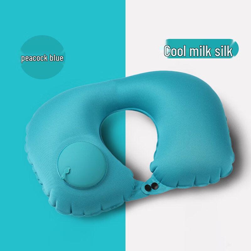 KASHICONG Inflatable U-shaped Neck Travel Pillow