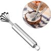 1PCS Stainless Steel Coconut Meat Scraper,Multi-Purpose Stainless Steel Planer,Fish Scraper