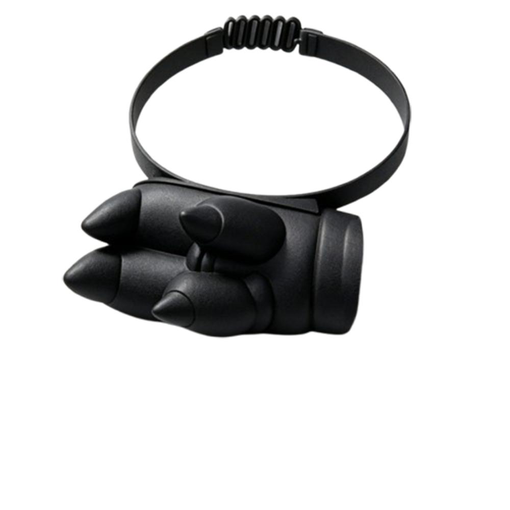 3D Printing 3D Printing Pig Trotter Cap Adjustable Hand Sun Visor Headband Outdoor Activities