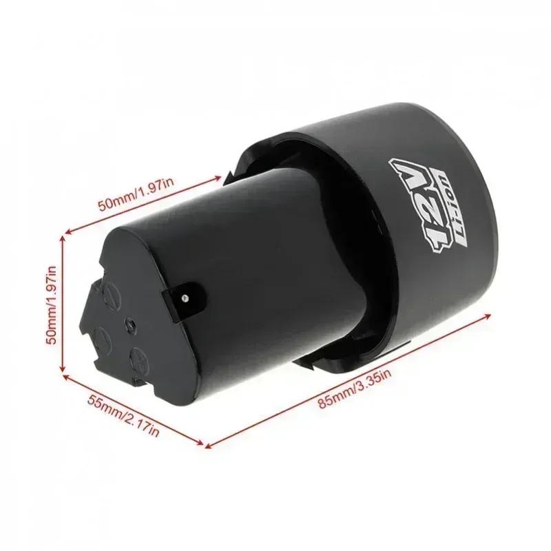 100% New 12V 9800mAh Type B Electric Tool Universal Charging Battery, Electric Screwdriver, Drill Lithium-Ion Battery