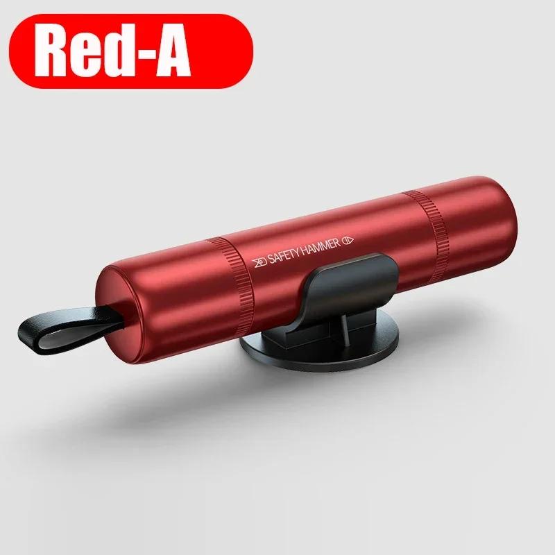 Автомобильный молоток безопасности для аварийного выхода, стеклобой, резак для ремня безопасности, спасательный молоток, режущий нож, алюминиевый сплав