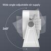 USB Small Fan Mini Office Dormitory Desktop Fan Silent High Wind Air Recirculation Fan with 5-speed Adjustment