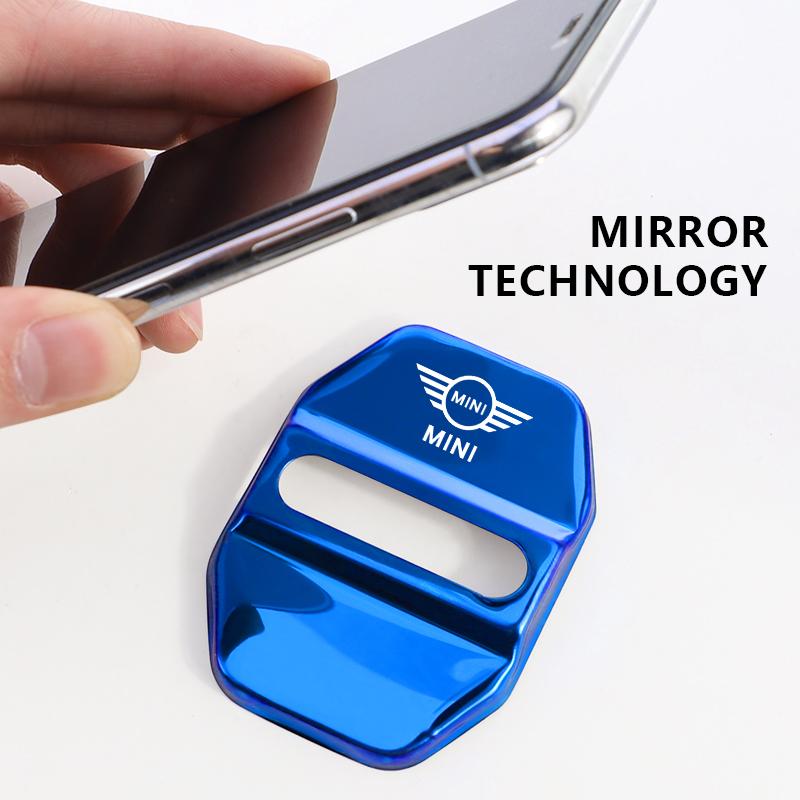 Zinc Alloy Car Door Lock Buckle Cover Protective Covers For BMW MINI John-Cooperworks F54 F55 F56 F57 R53 R54 R55 R50 R51 R52