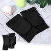 Breathable perspiration volleyball elbow pads, men's and women's padded support elbow pads, black M pair