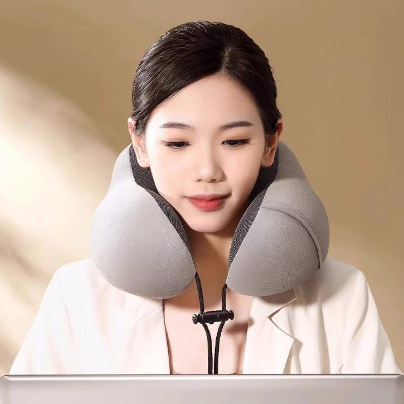 1pc U Shaped Memory Foam Neck Pillow, Soft Travel Pillow Neck Cervical Airplane Pillow, Cervical Travel Bedding Pillow