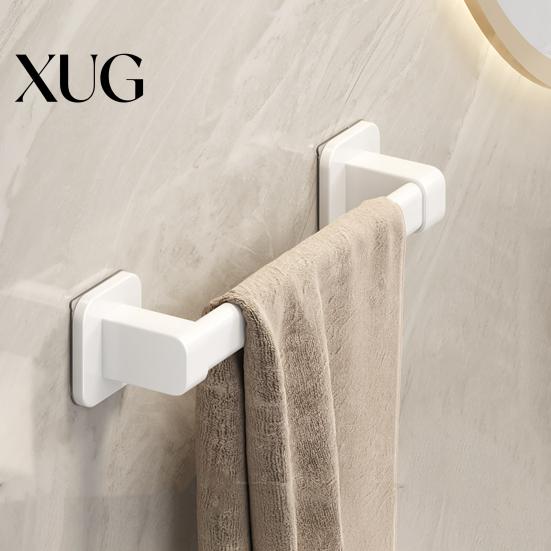 Wall-mounted Towel Rack Self-Adhesive Hand Bar Strong Load-bearing No-drill Easy to Install Bathroom Wall Mounted Hanger Removable