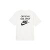 Nike Спортивная одежда As U Nsw Футболка M90 Oc Remix Модная Простая Футболка-пуловер с круглым вырезом Однотонная Футболка с коротким рукавом Мужские топы Белый HJ0775100