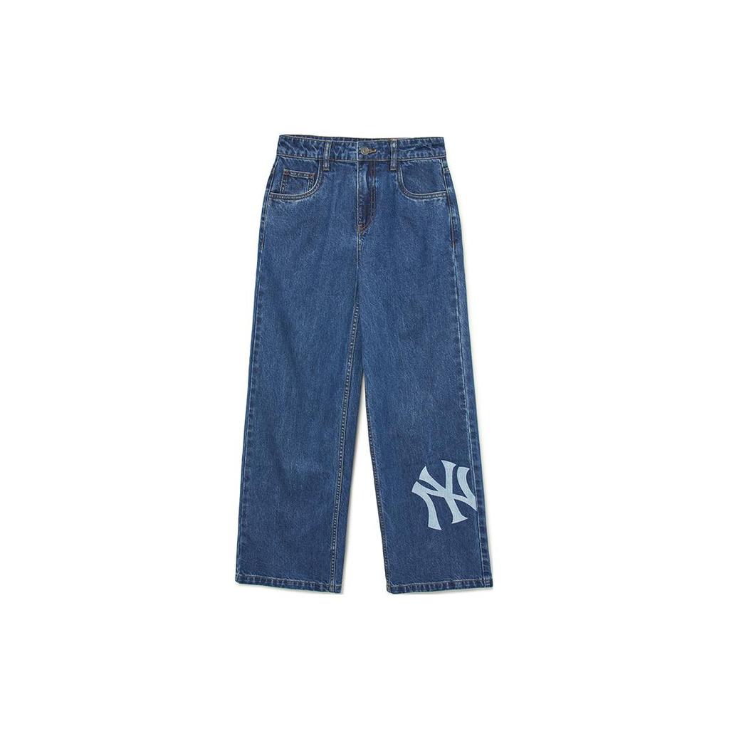 New MLB New York Yankees Jeans Women's Blue 3FDPB0434-50INS
