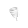Menstrual Cup - Yoba - Size S - White Silicone - Comfortable - Eco-friendly - Unisex