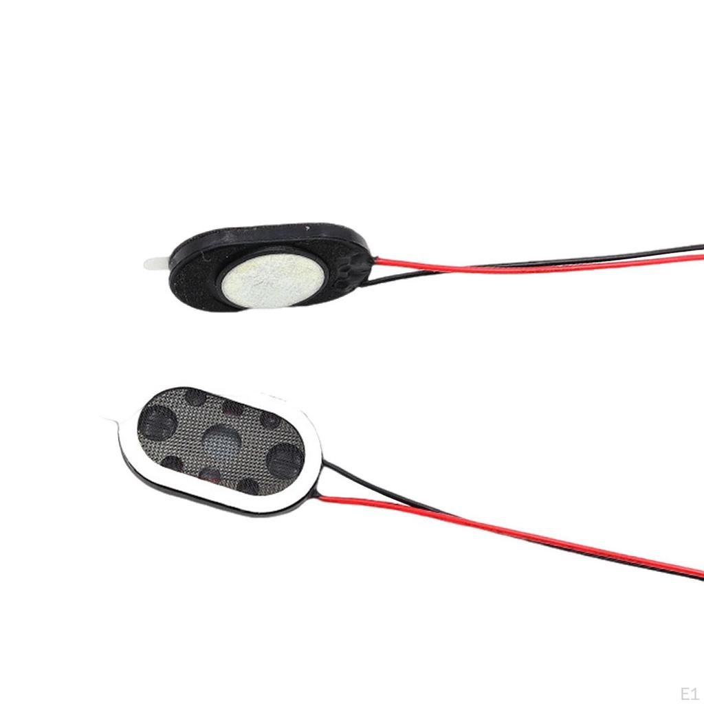 2 шт. Динамики для планшетного ПК Внутренние динамики 1 Вт 8 Ом Овальные MP3 MP4 плеер Аудио